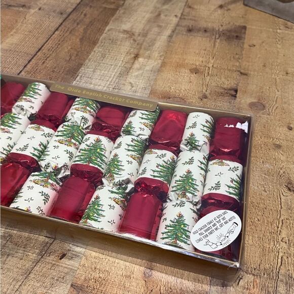Olde English Cracker Company * 10 CRACKERS POPPERS * Spode Christmas Tree, NEW - Picture 7 of 8